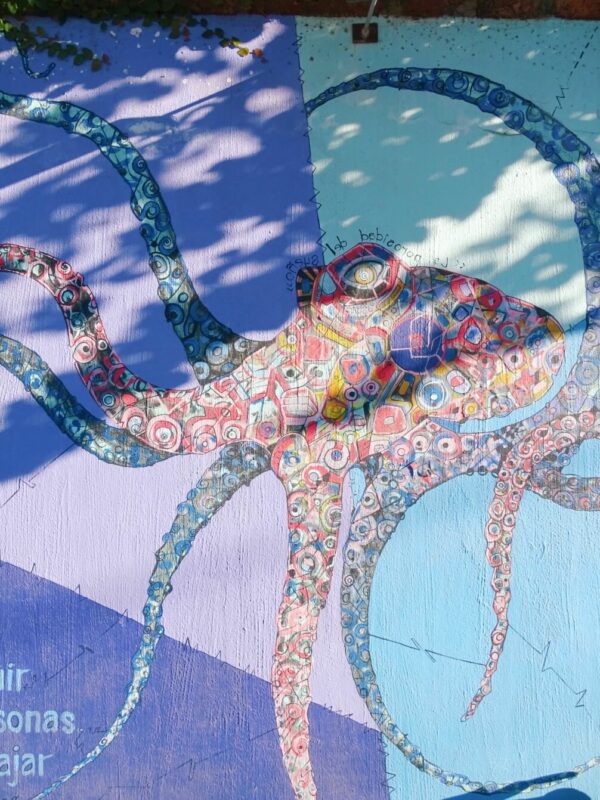 Mural octopus