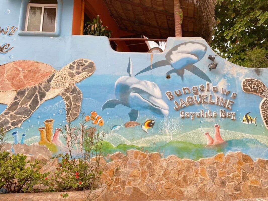 Sealife mural 