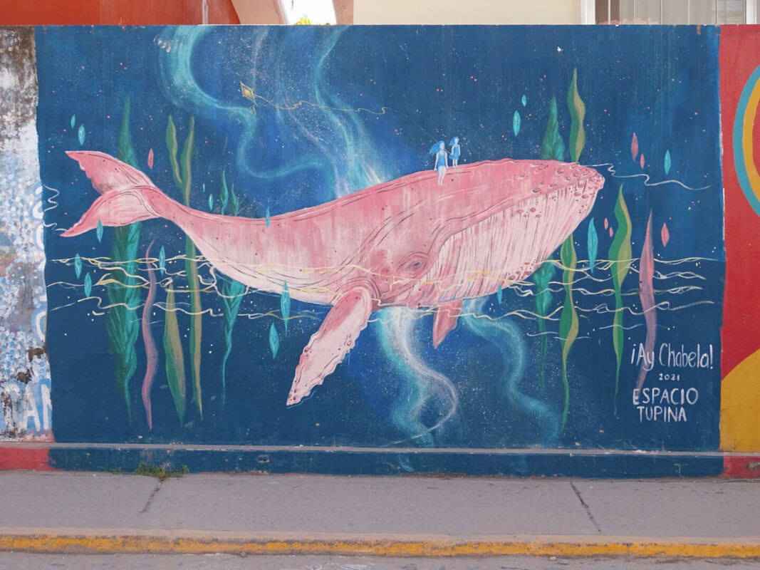 Whale street art